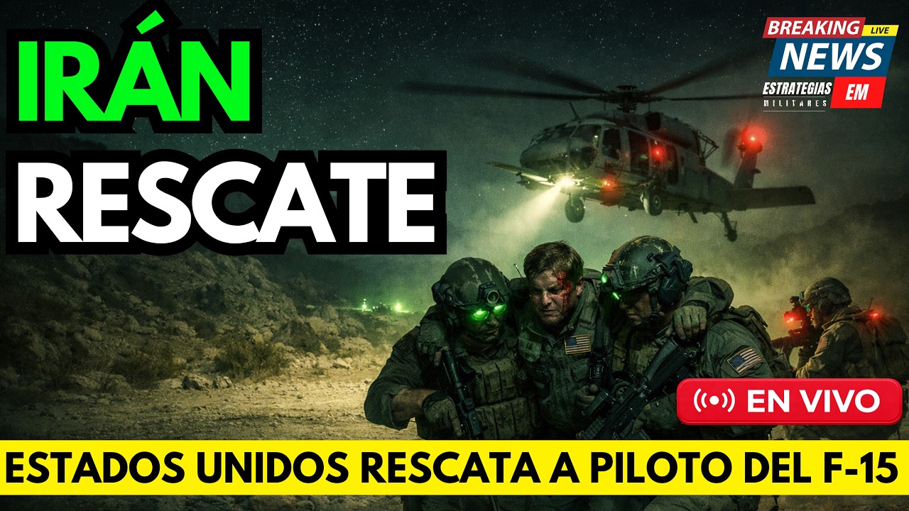 🚨 NOTICIAS IR&Aacute;N RESCATE CON FUERZAS ESPECIALES UN PILOTO DE F-15