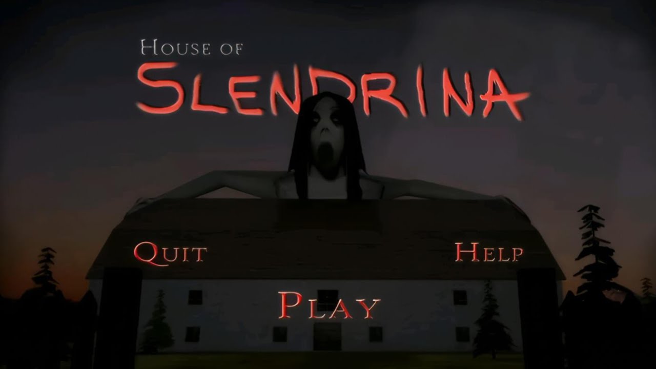 СТРИМ прохождение игр. House of Slendrina