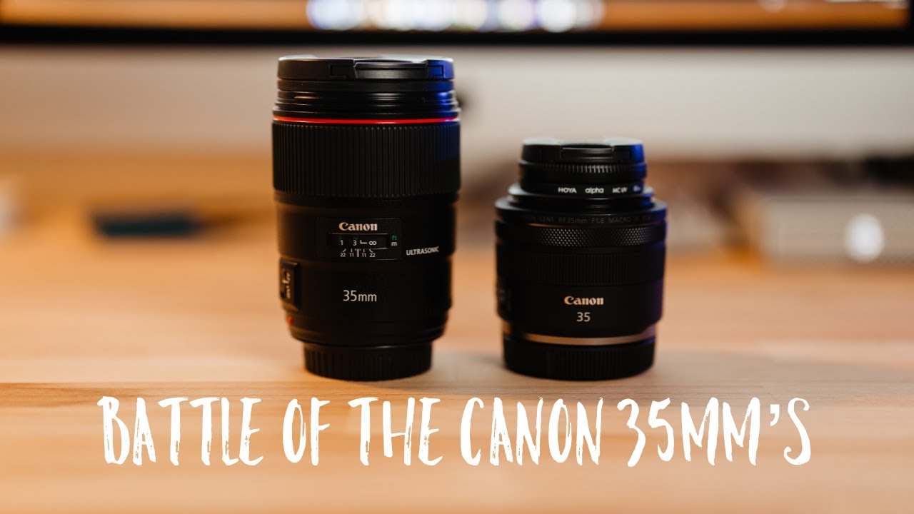 Canon EF 35mm 1/1.4 L ii против Canon RF 35mm f/1.8 IS Macro — ближе, чем вы думаете!