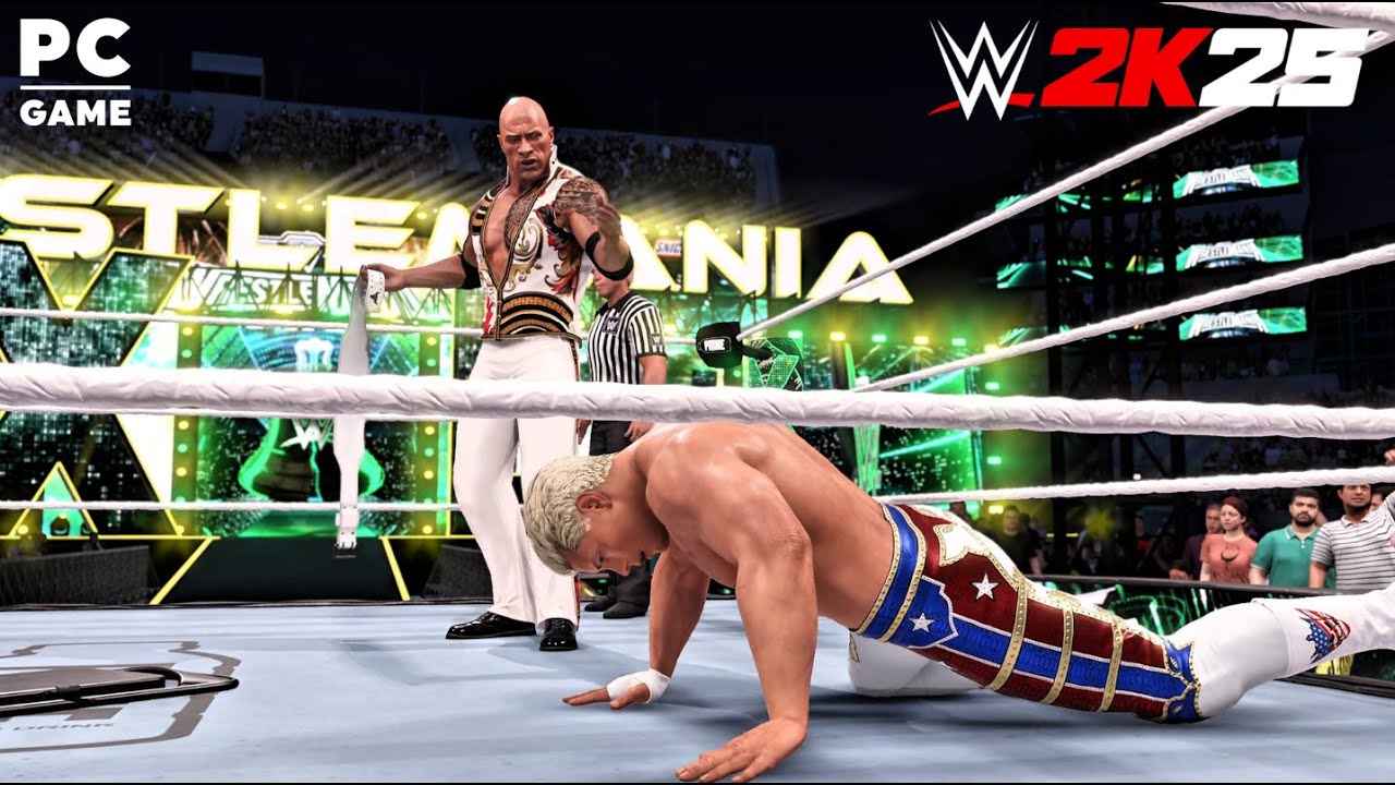 WWE 2K25 - Showcase Introducing Bloodline Dynasty at Wrestlemania XL Main Event || PCGAMEPLAY