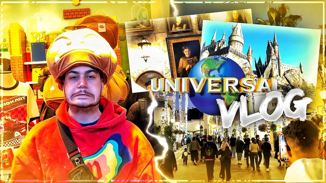WIR BESUCHEN DAS UNIVERSAL HOLLYWOOD STUDIO!😍 mit Eligella, Willy & Rohat🔥 VLOG #124