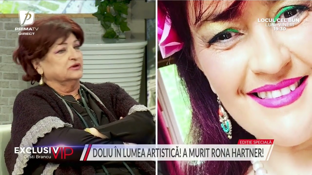 Dr.  Monica Pop, despre moartea Ronei Hartner: 