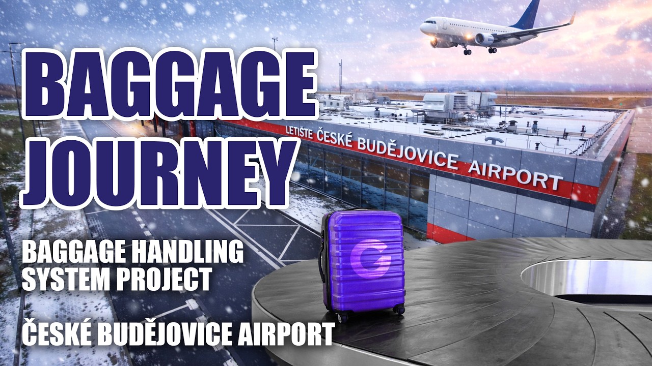 Journey of a Bag: Automated Baggage Handling System | České Budějovice Airport