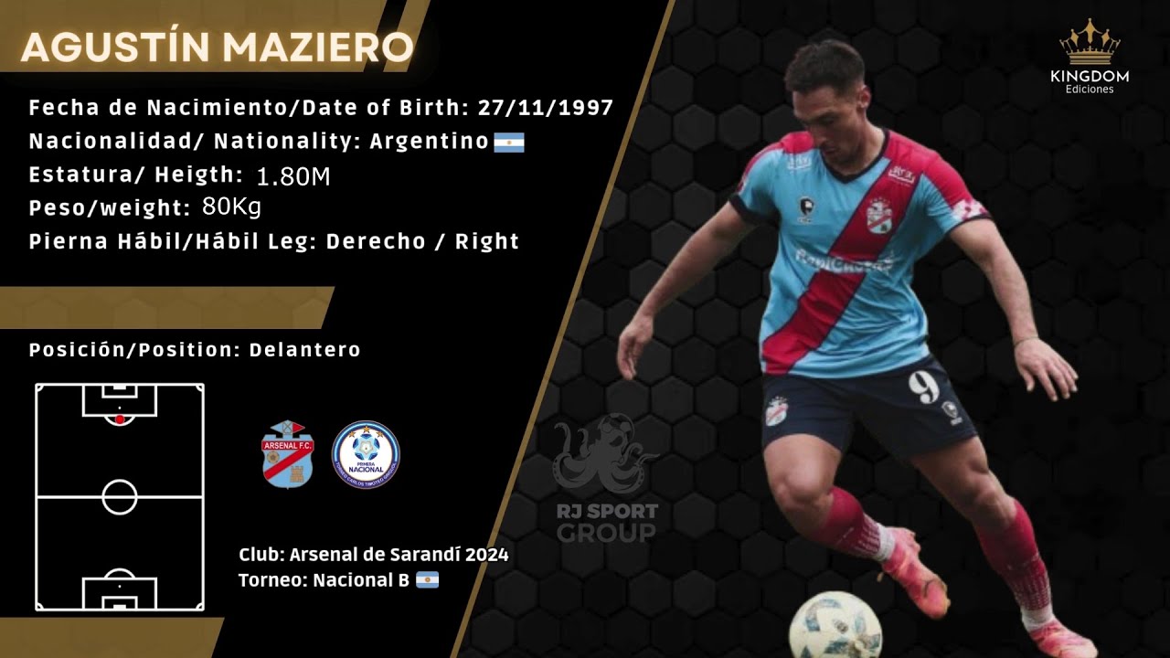 Agustín Maziero // Delantero 2024