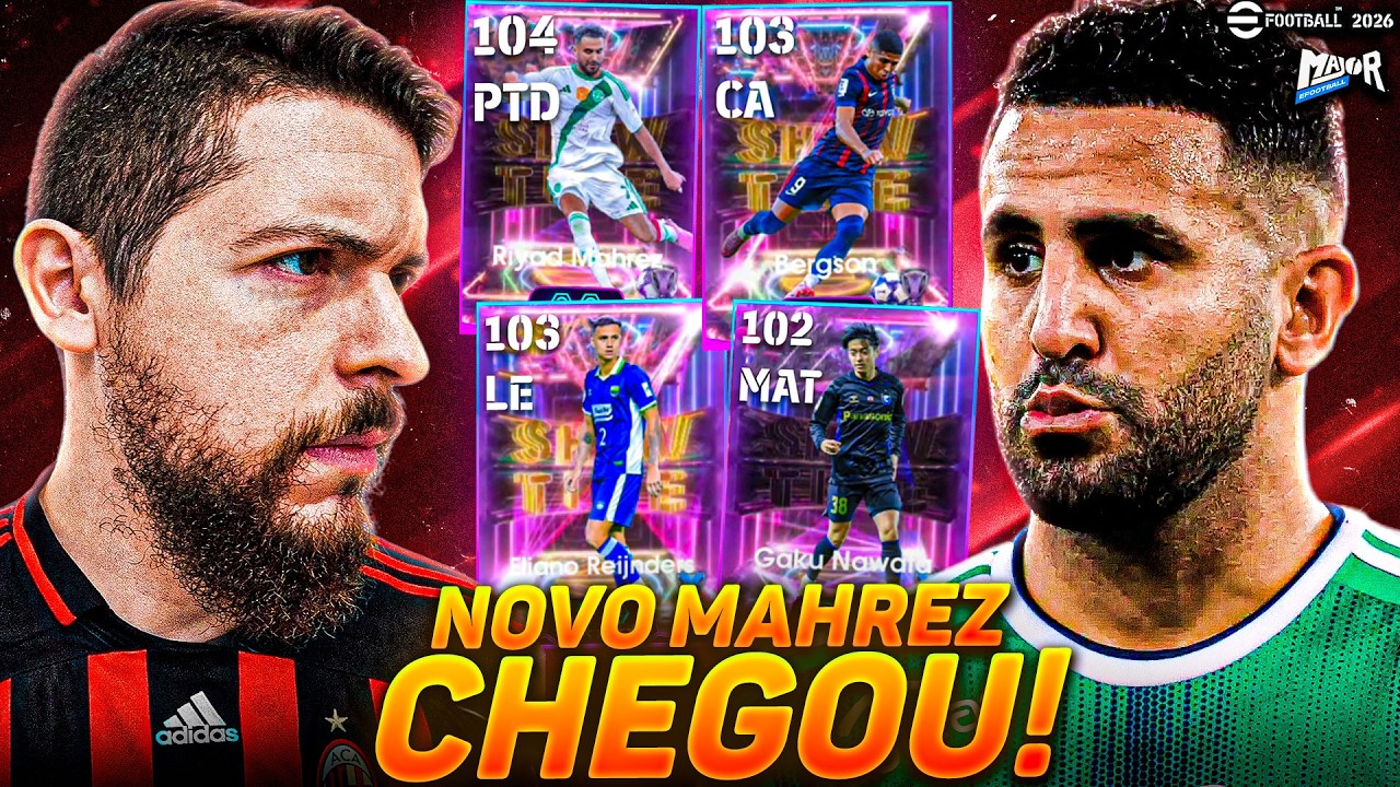 AO VIVO: Mahrez, Reijnders, Bergson e Nawata 🔥 Análise + Gameplay RUMO À 1ª DIVISÃO | eFootball 2026