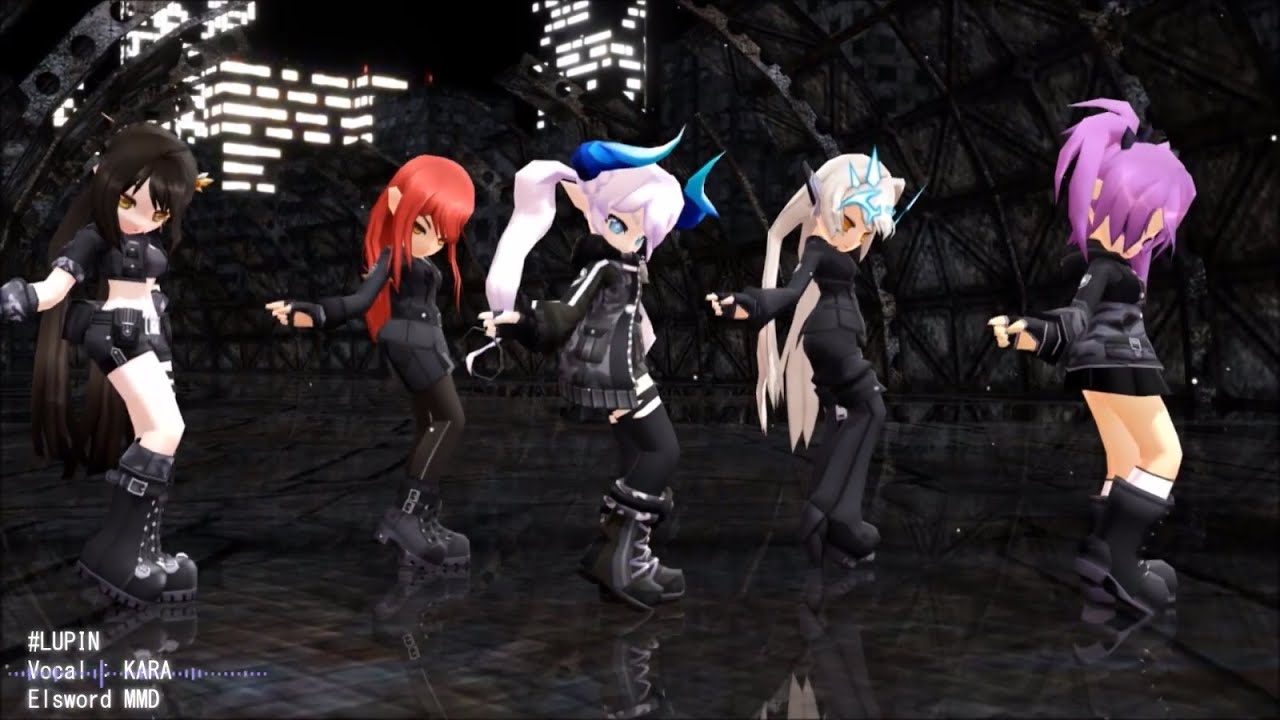 【ELSWORD-MMD】KARA-LUPIN ♦ ((full))【Military】