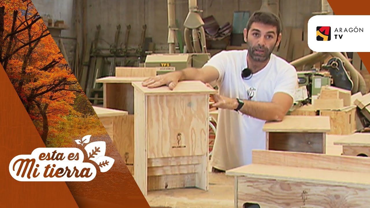 Un carpintero especializado en cajas nido para pájaros