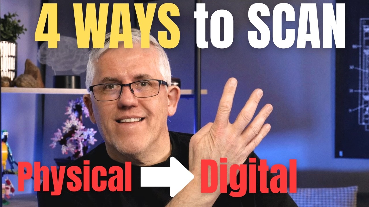 How I Digitize Books & Notes for AI Workflows