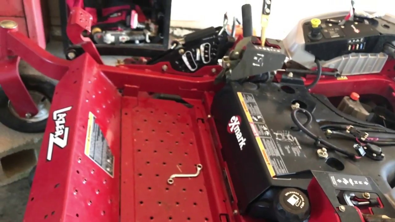 EXMARK LAZER Z E SERIES ПОЛНОЕ ОБСЛУЖИВАНИЕ ЧАСТЬ 2.