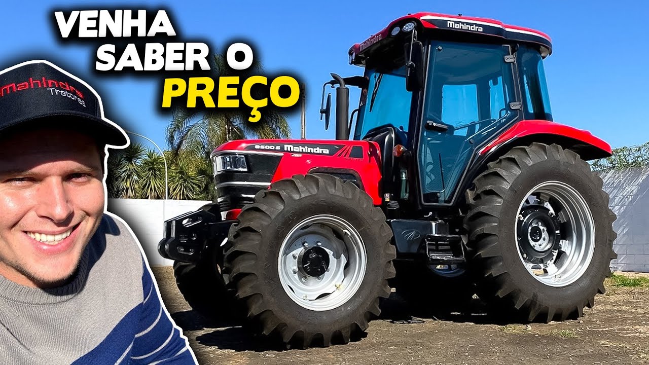 MAHINDRA 9500S O TRATOR MAIS BARATO QUE ENCONTREI!