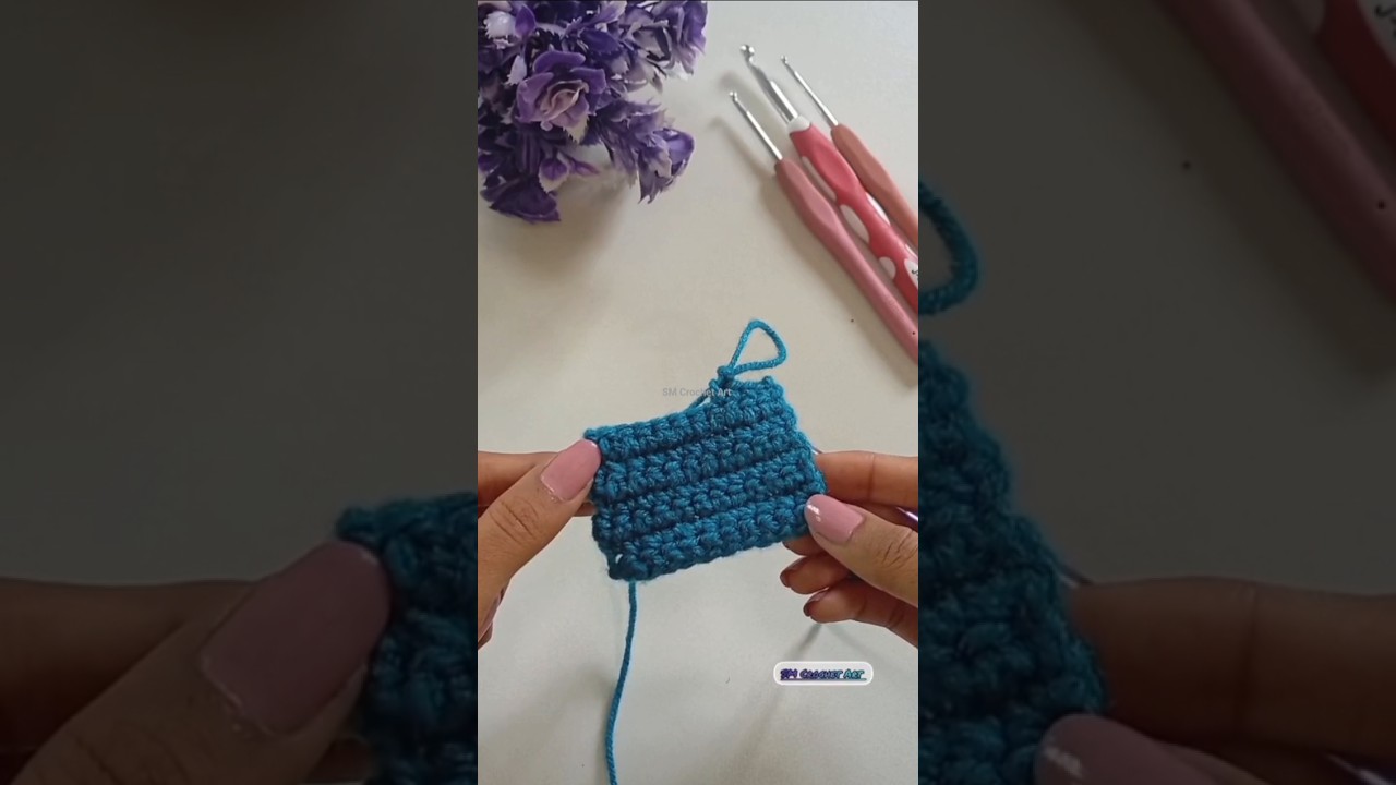 How to make a Single Crochet Stitches 🧶 || Crochet Project for beginners #crochet #tutorial