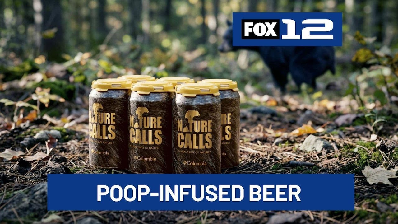 Columbia Sportswear, Breakside Brewery partner for bear poop-infused craft beer