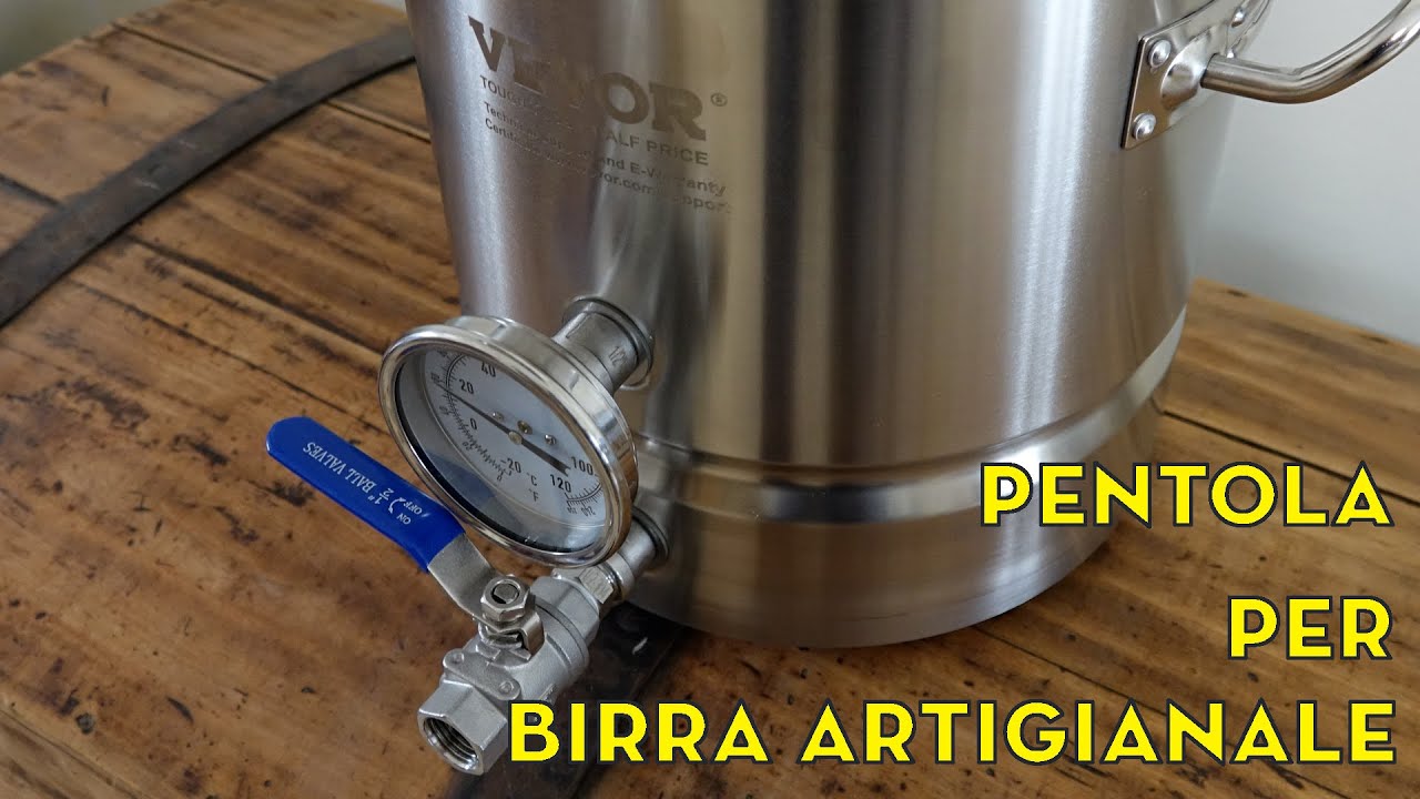 Pentola per birra artigianale. Montaggio e funzionamento @cuoredicioccolatoit