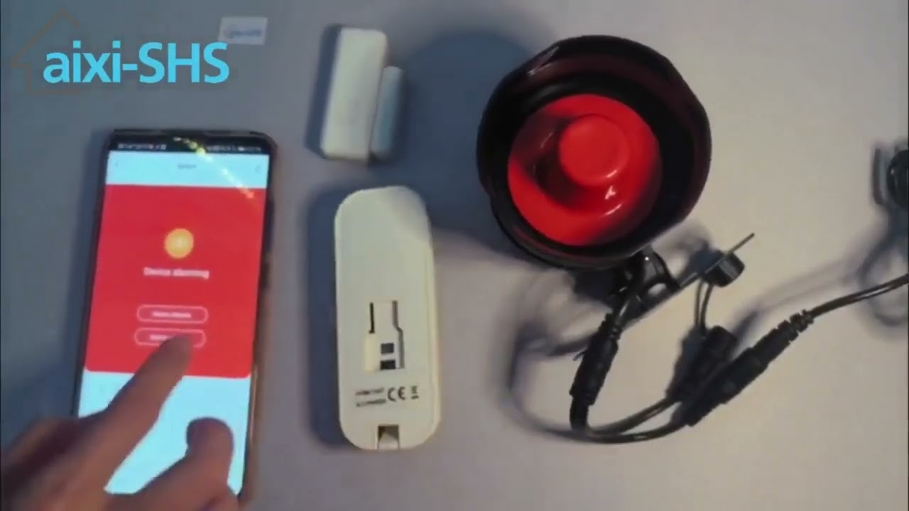 aixi-SHS Sirena Esterna WiFi Tuya 433Mhz Outdoor Smart Siren Alarm Waterproof