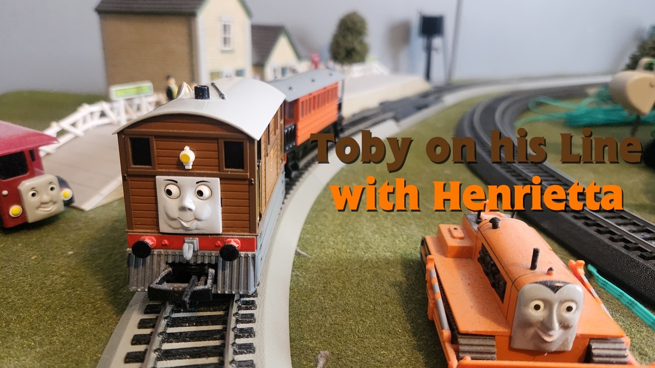 Bachmann HO/OO Thomas & Friends - Toby on his Line with Henrietta