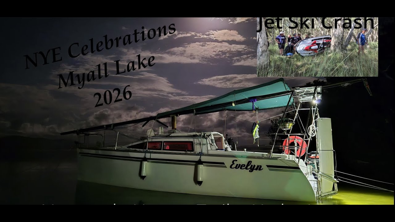TRAILER SAILER NYE CELEBRATIONS 2026 MYALL LAKES JET SKI CRASH