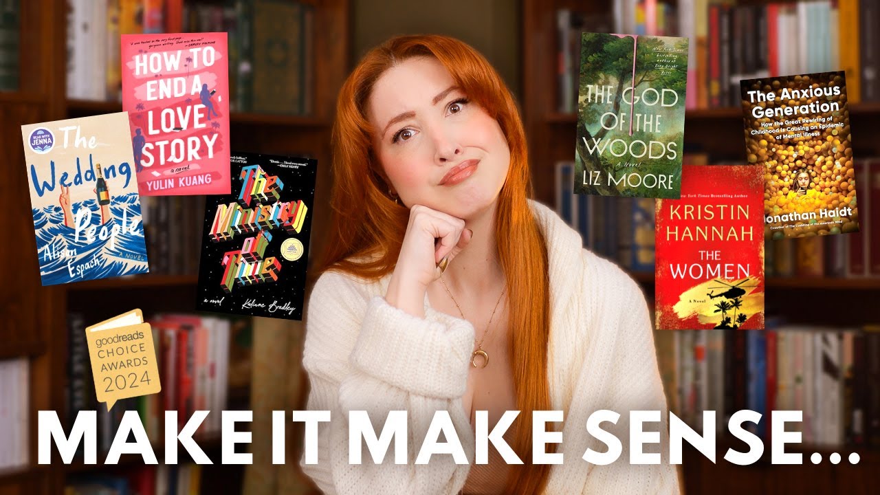 I read all of the 2024 Goodreads Choice Awards winners... make it make sense 🙃