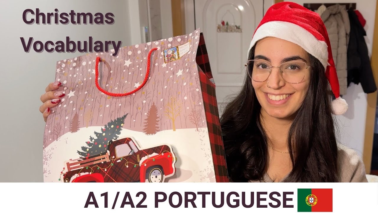 Learn European Portuguese 🇵🇹 Christmas | A1/A2