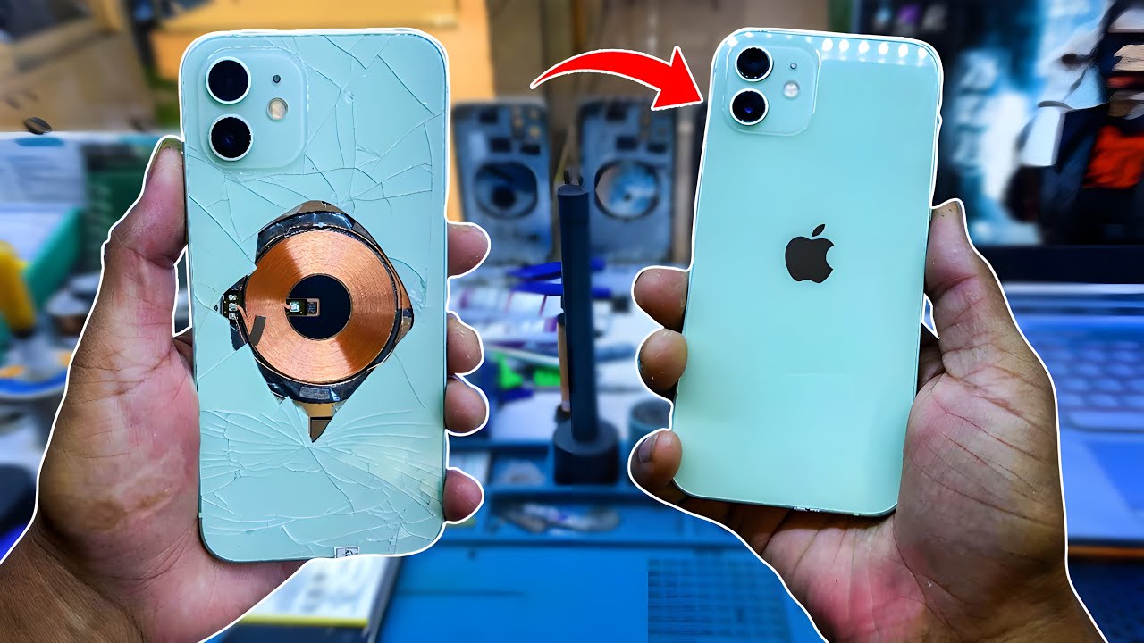 iPhone 12 Back Glass Cracked Replacement | I FIXED My Cracked iPhone 12 Back Glass!