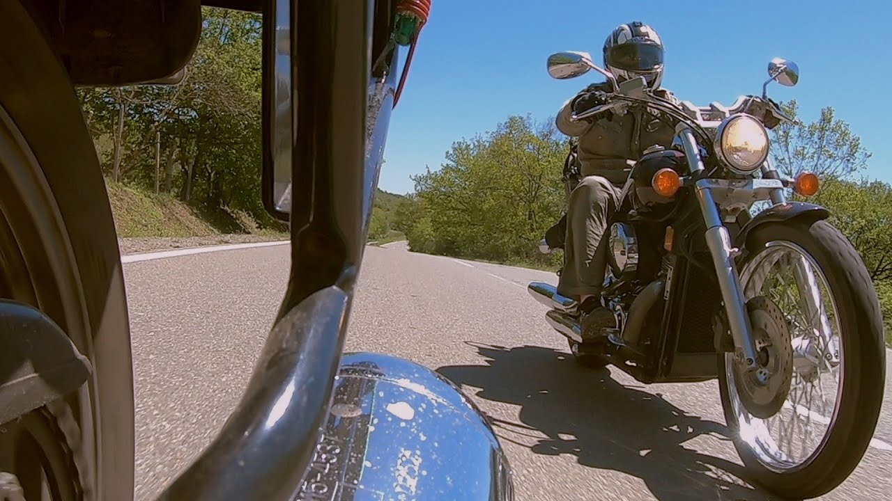 Yamaha XJ600 & Honda VT750 დაძმობილდნენ. პირველი მოტო გასვლა ამ სეზონზე.
