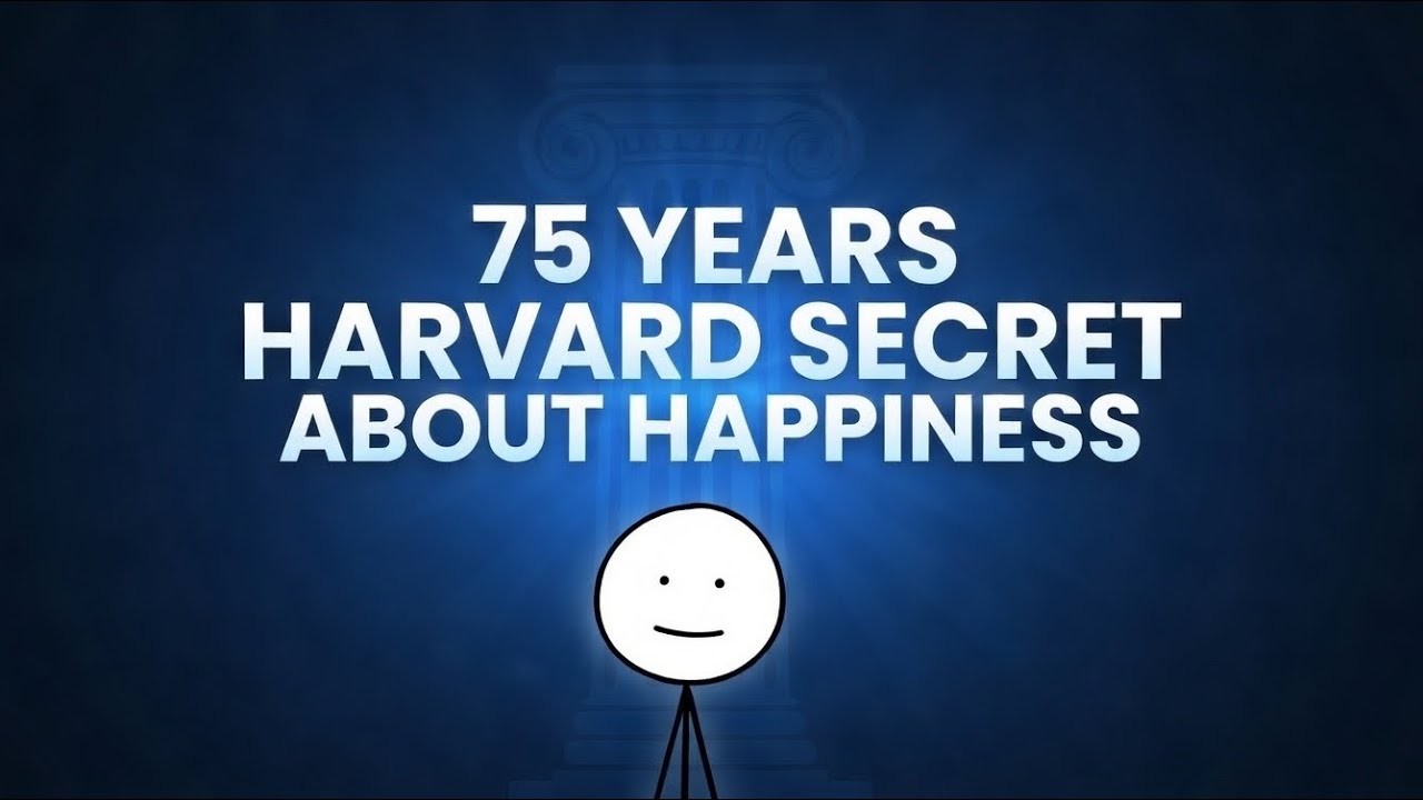 The Most Life-Changing Thing You Will Listen on Happiness (75-Year Harvard Secret Leaked)