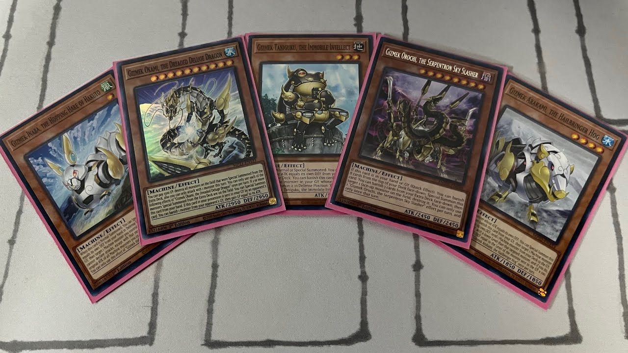 Мой профиль колоды Yugioh от Gizmek на февраль 2025 г.
