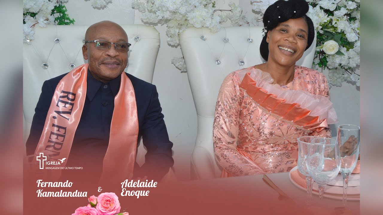 APRESENTAÇÃO DO REV. FERNANDO KAMALANDUA E IRMÃ ADELAIDE ENOQUE