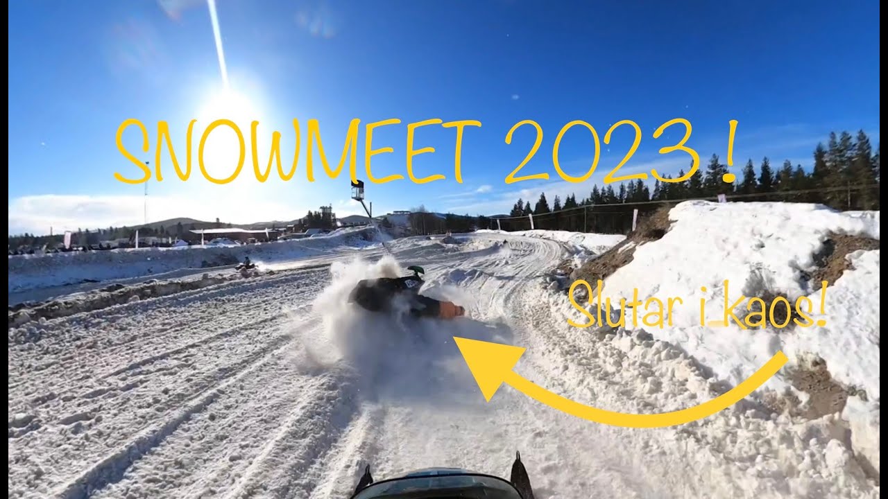 Vi ställer upp i skotercross! (Haveri och crasher)