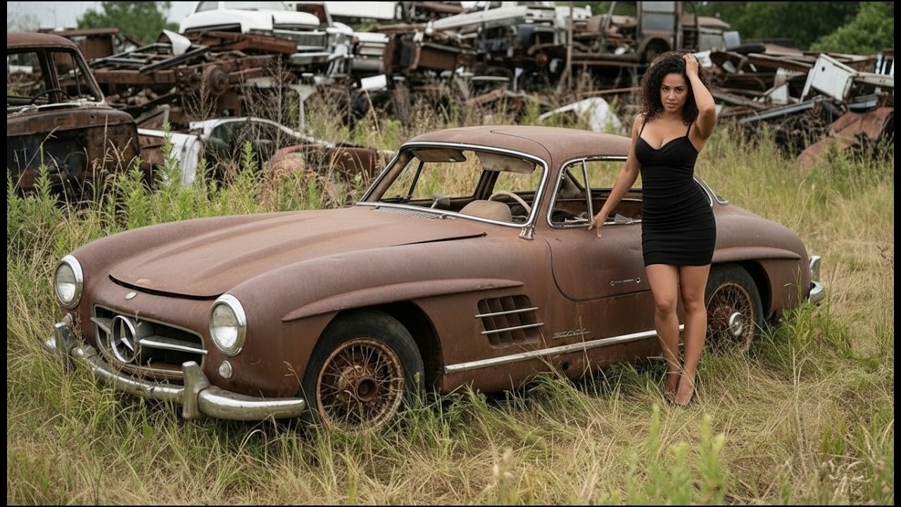 The Most Satisfying 1955 Maercedes-Benz 300SL Gullwing Rebuild Ever | Full ASMR Experience