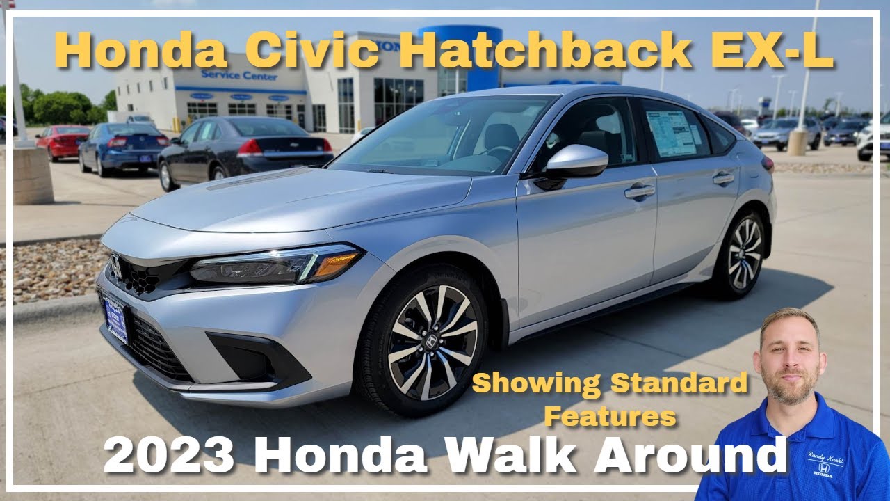2023 Honda Civic Hatchback EX-L Walkaround | Sharing Standard Features