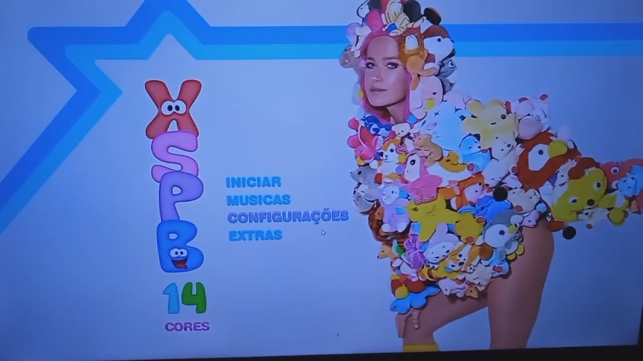 Menu DVD - XSPB 14 (Completo) Xuxa Só Para Baixinhos 14 - Cores