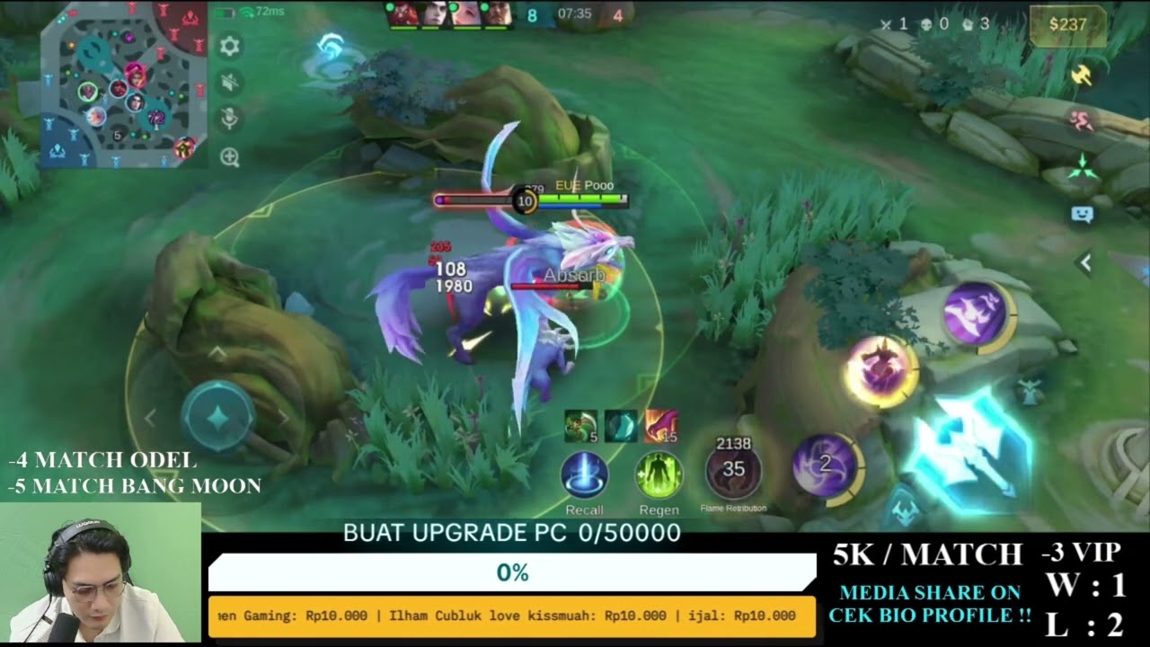 FULL GAMEPLAY KARRIE JUNGLER JAMAN 2019