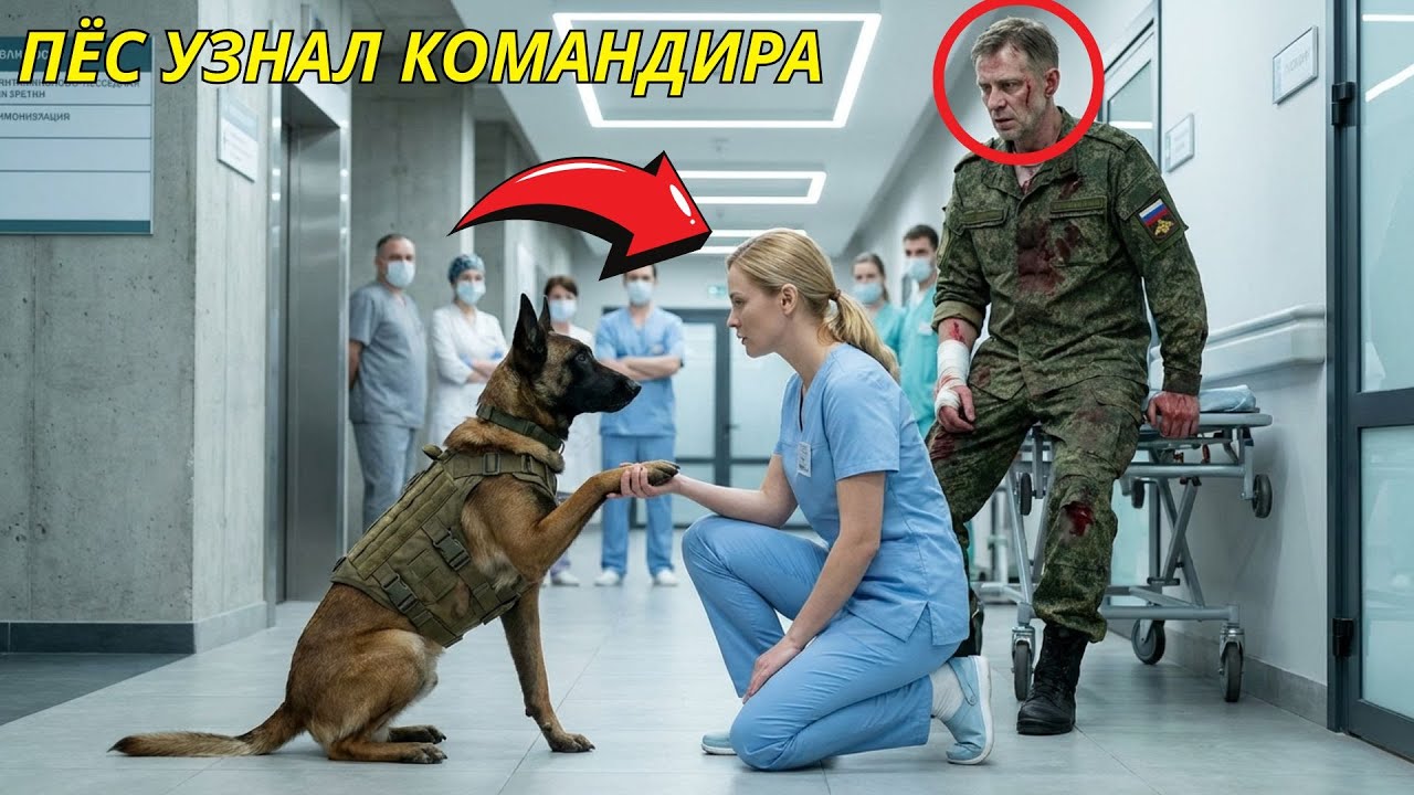 Боевой пёс сделал салют, и раненый офицер понял, что прошлое вернулось