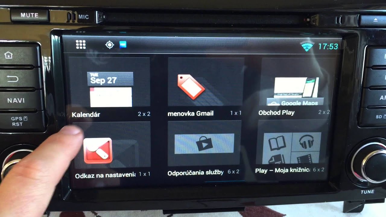 Multimedialne radio  Nissan Qashqai + X-trial  2015 - TVSAT NITRA