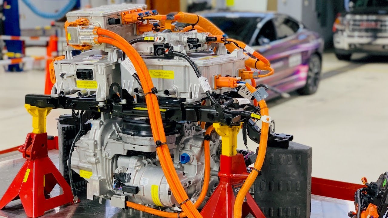Высоковольтные компоненты Chevrolet Bolt EV