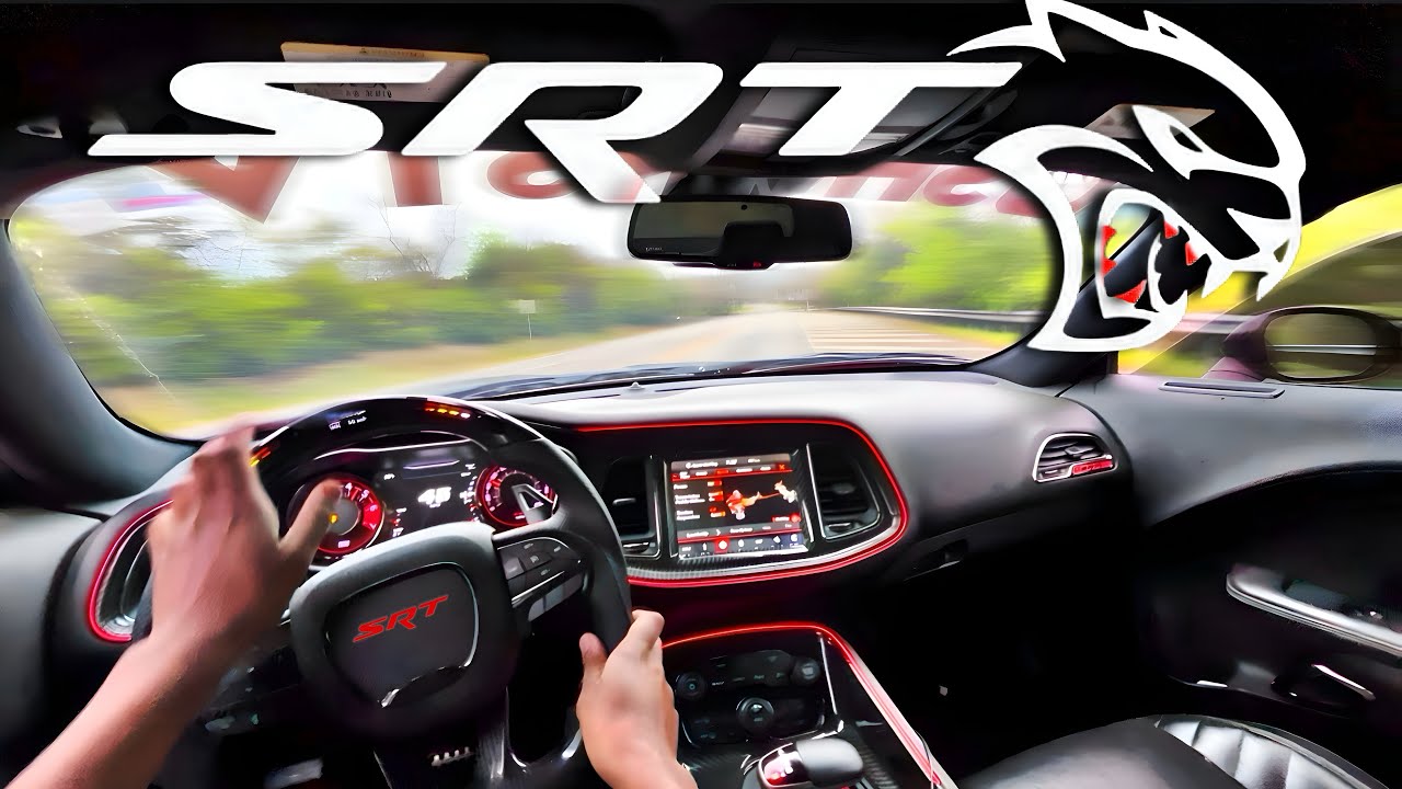 Дрифтую на каждом повороте с точки зрения моего Hellcat