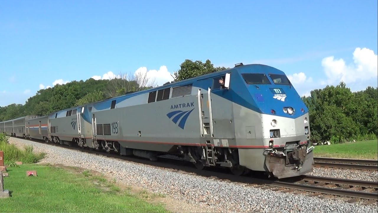 Wave from Amtrak with George M. Pullman Sleeper