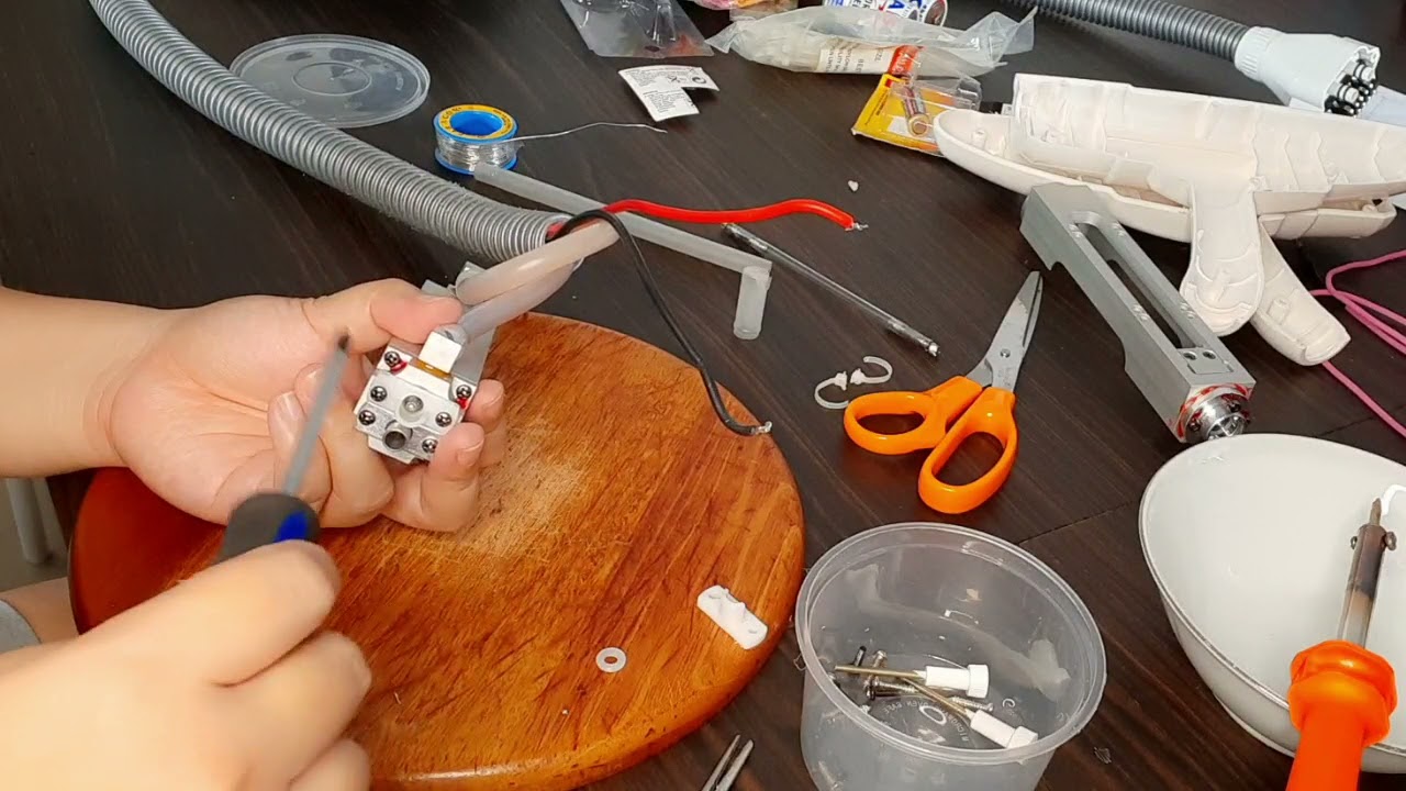 How to change the flash lamp for ndyag laser