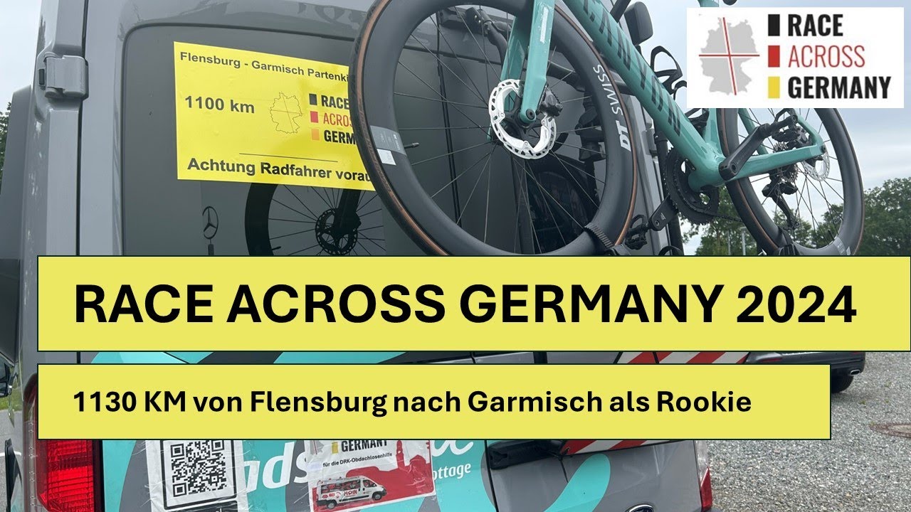 Race across Germany 2024 - Als Rookie von Flensburg nach Garmisch