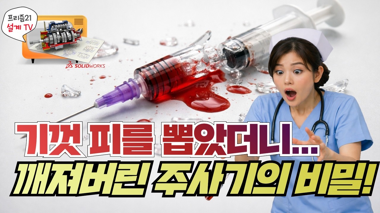 왜 우리 제품은 잘 깨질까? 솔리드웍스 시뮬레이션으로 파악하는 의료 주사기 파손 원인