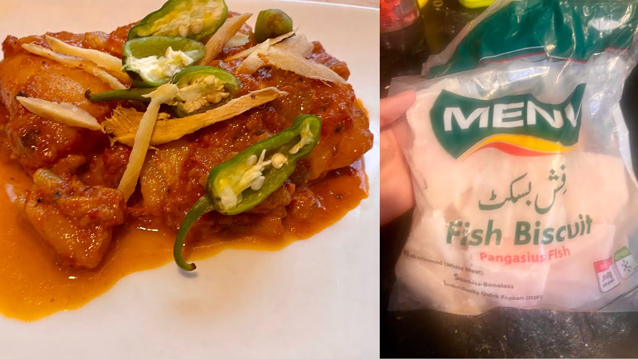 Menu fish biscuits full review | Fish gravy Salan recipe | Fish recipe using menu fish biscuits 800g