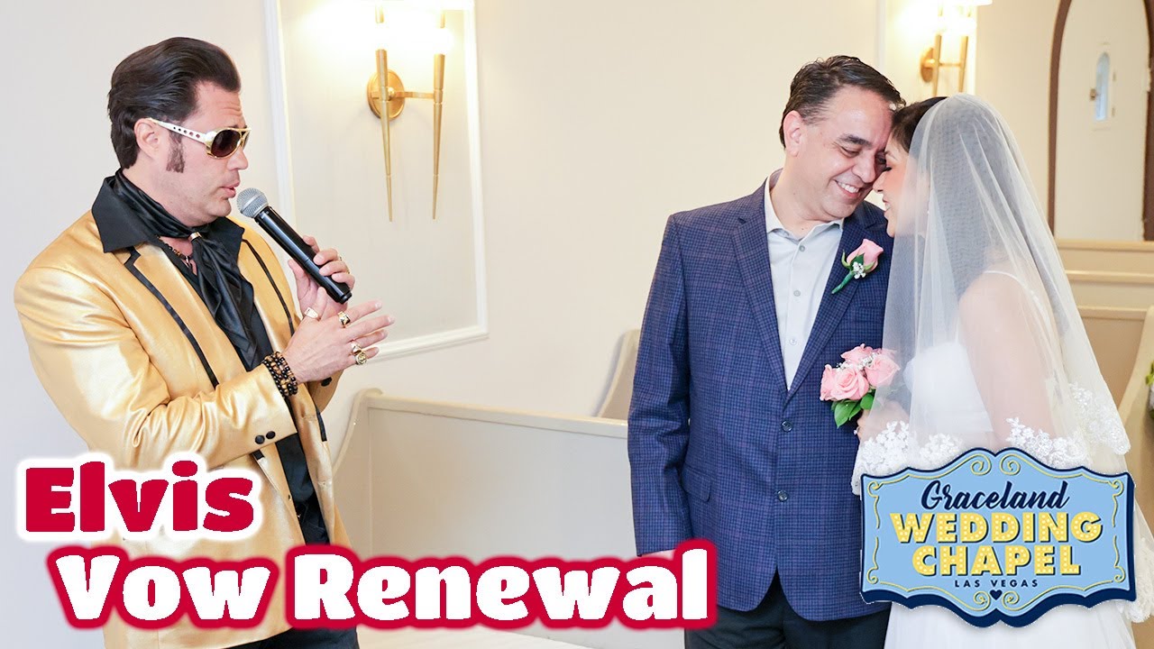 Carlos & Nayelhi's Elvis Vow Renewal in Las Vegas | Graceland Chapel