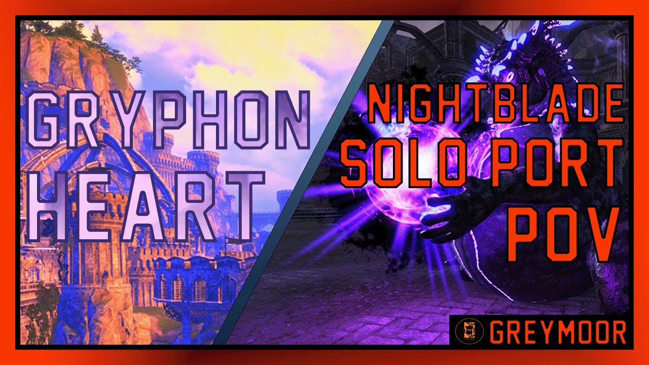 Gryphon Heart Nightblade Solo Port | Veteran Cloudrest Trifecta | 127.4K Xbox NA
