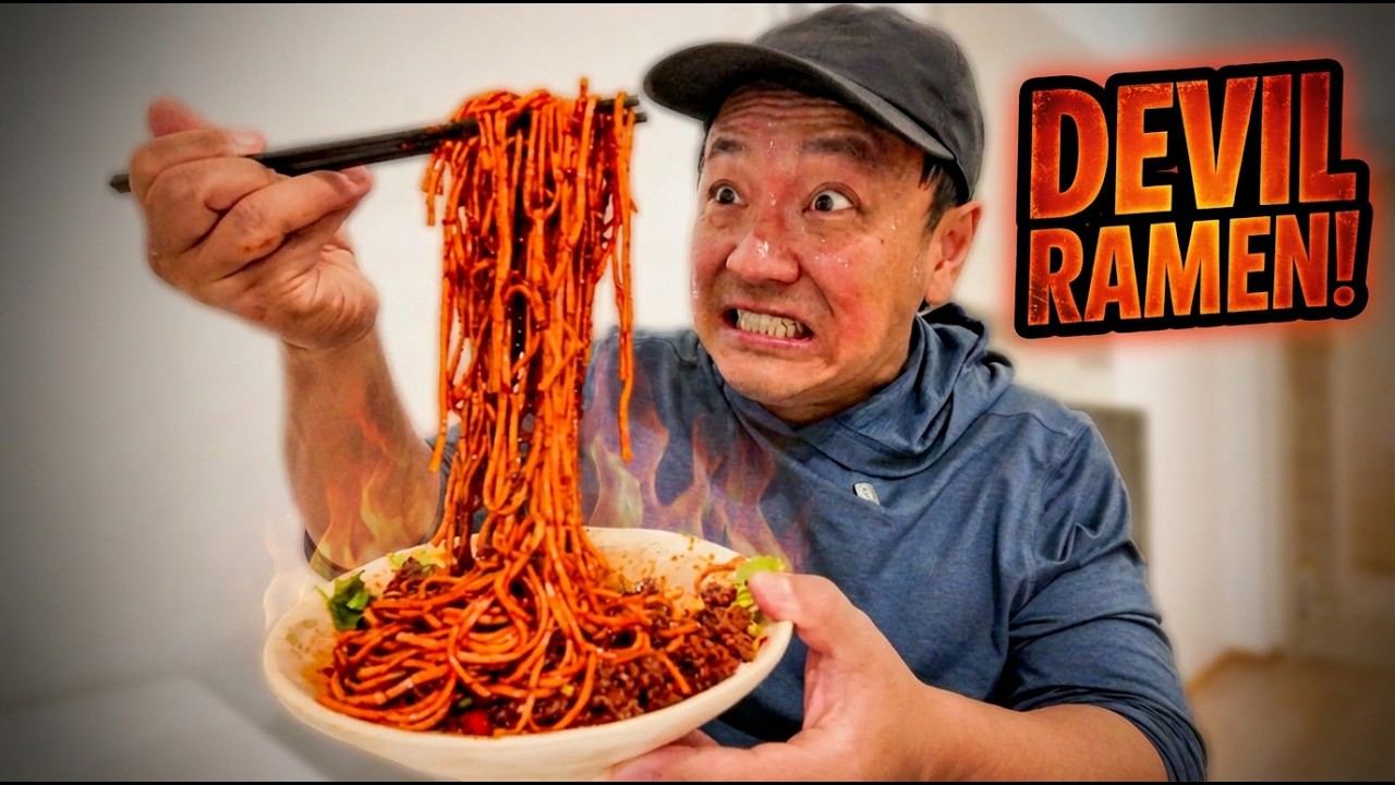 Europe's SPICIEST RAMEN! 24 Hour Local NOODLE TOUR in Berlin Germany