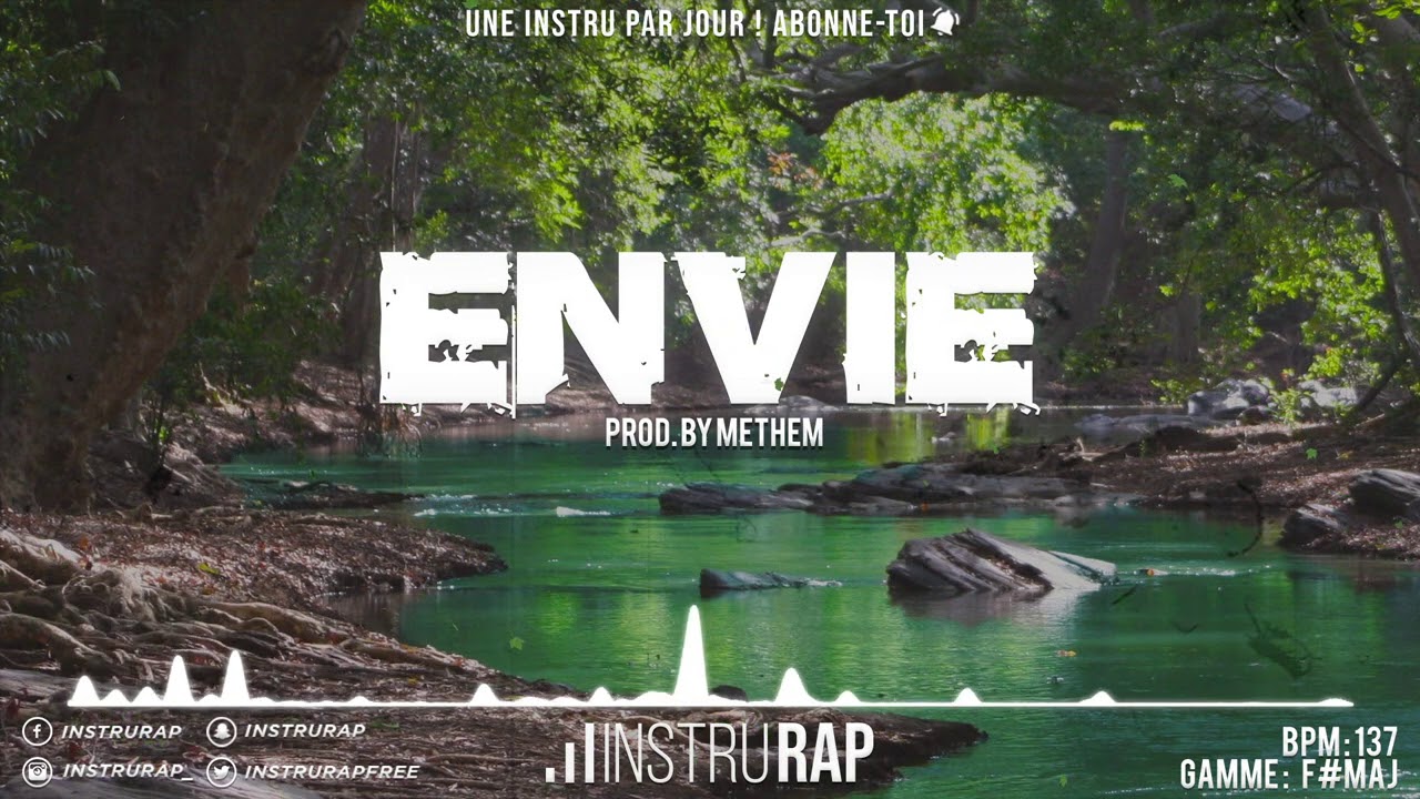 [FREE] Instru Rap Trap/Triste | Instrumental Rap Piano - ENVIE - Prod. By METHEM