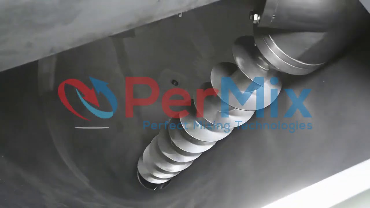 PerMix PNA 2000 Conical Screw type mixer, with single screw design