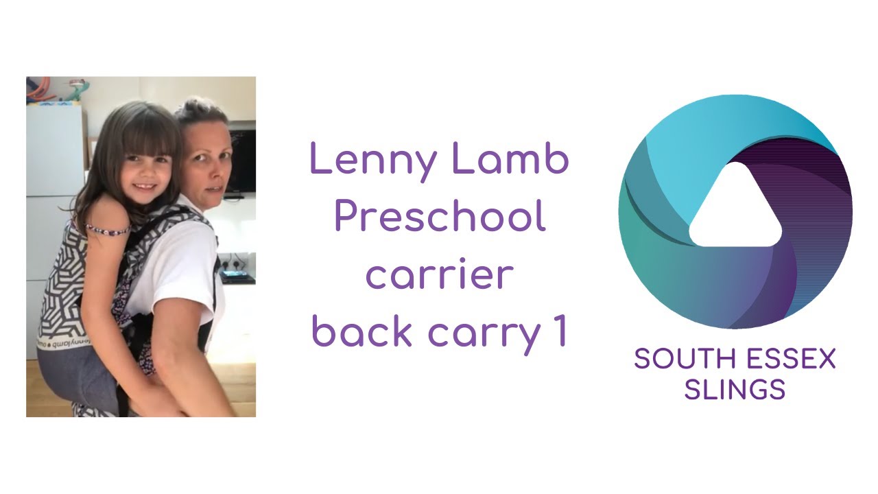 Lenny Lamb Preschool back carry.
