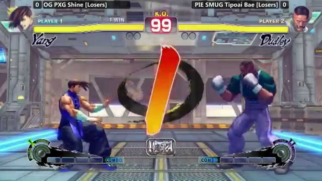 Гранд-финал USF4 на NLBC #115 - OG PXG Shine против PIE Smug [720p/60fps]