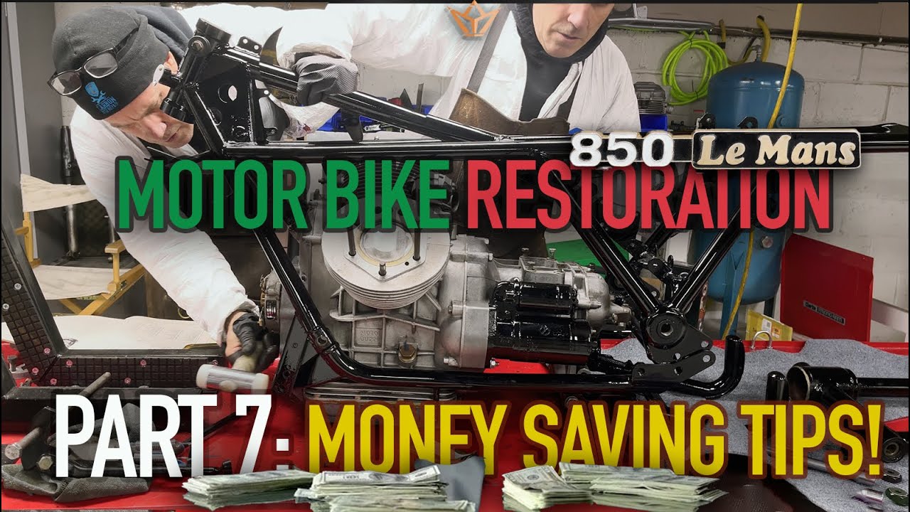 HOW TO SAVE MONEY ON RESTORATION - MotoGuzzi Mk1 PART 7