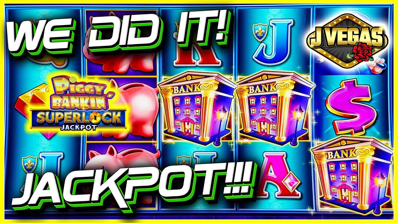 WE FINALLY GOT IT!!! HUGE JACKPOT WIN! Superlock Jackpot Piggy Bankin Slot FULL SCREEN!